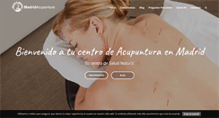 Desktop Screenshot of madridacupuntura.com